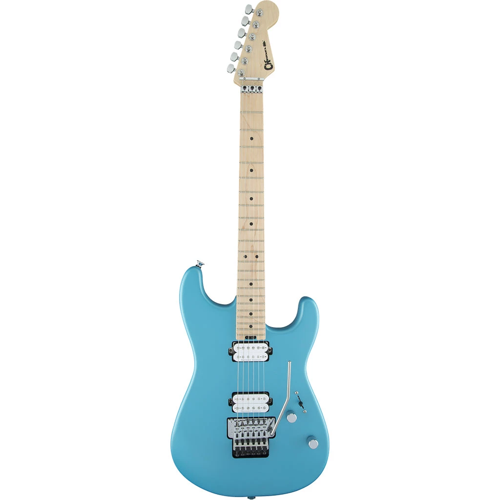 Charvel Pro-Mod San Dimas Style 1 HH FR M, Maple Fingerboard, Matte Blue Frost