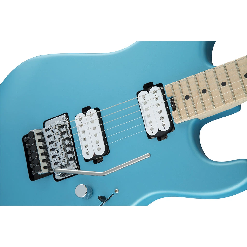 Charvel Pro-Mod San Dimas Style 1 HH FR M, Maple Fingerboard, Matte Blue Frost