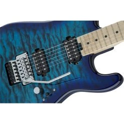 Charvel Pro-Mod San Dimas Style 1 HH FR M QM - Chlorine Burst - Maple Neck Electric Guitars