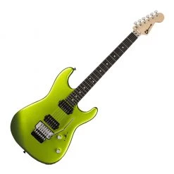 Charvel Pro-Mod San Dimas® Style 1 HH FR E, Ebony Fingerboard, Lime Green Metallic