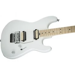 Electric Guitars Charvel Pro-Mod San Dimas Style 1 HH FR Maple Fretboard - Snow White