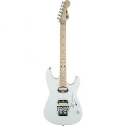 Electric Guitars Charvel Pro-Mod San Dimas Style 1 HH FR Maple Fretboard - Snow White