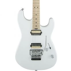 Electric Guitars Charvel Pro-Mod San Dimas Style 1 HH FR Maple Fretboard - Snow White