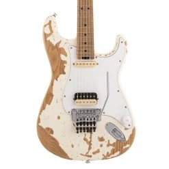 Charvel Henrik Danhage Limited Edition Signature Pro-Mod So-Cal Style 1 HS FR M, Maple Fingerboard, White Relic Electric Guitars