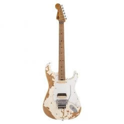 Charvel Henrik Danhage Limited Edition Signature Pro-Mod So-Cal Style 1 HS FR M, Maple Fingerboard, White Relic Electric Guitars