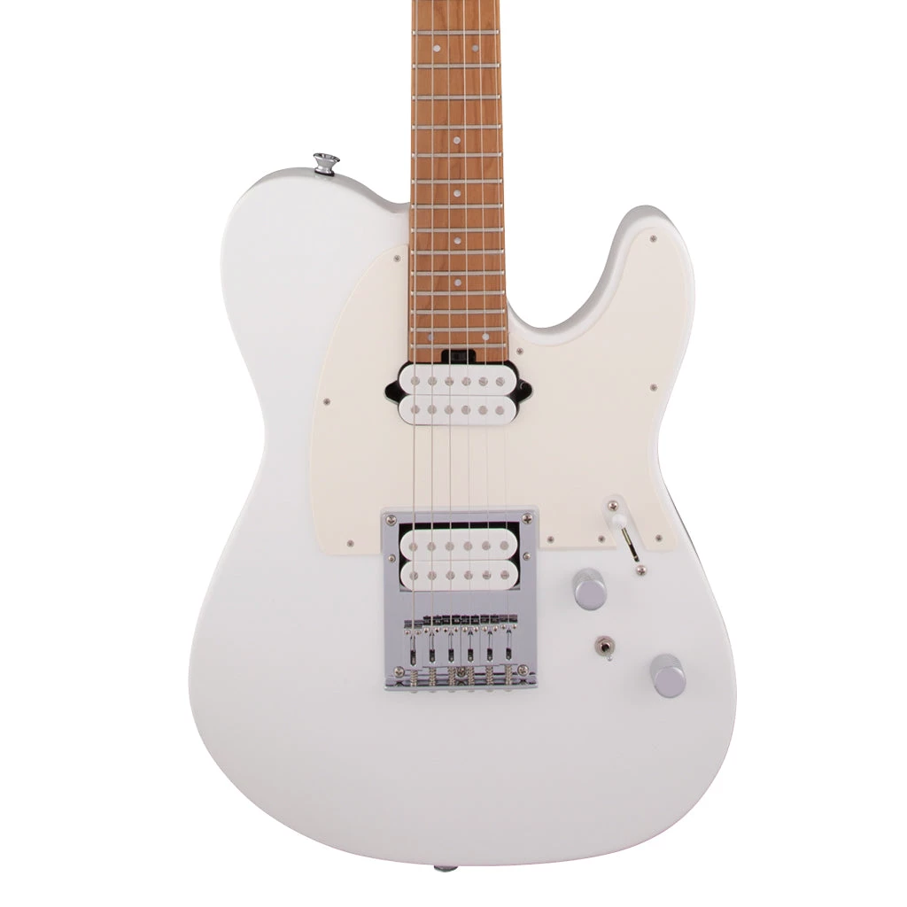 Electric Guitars Charvel - Pro-Mod So-Cal Style 2 24 HH HT CM, Caramelized Maple Fingerboard, Snow White