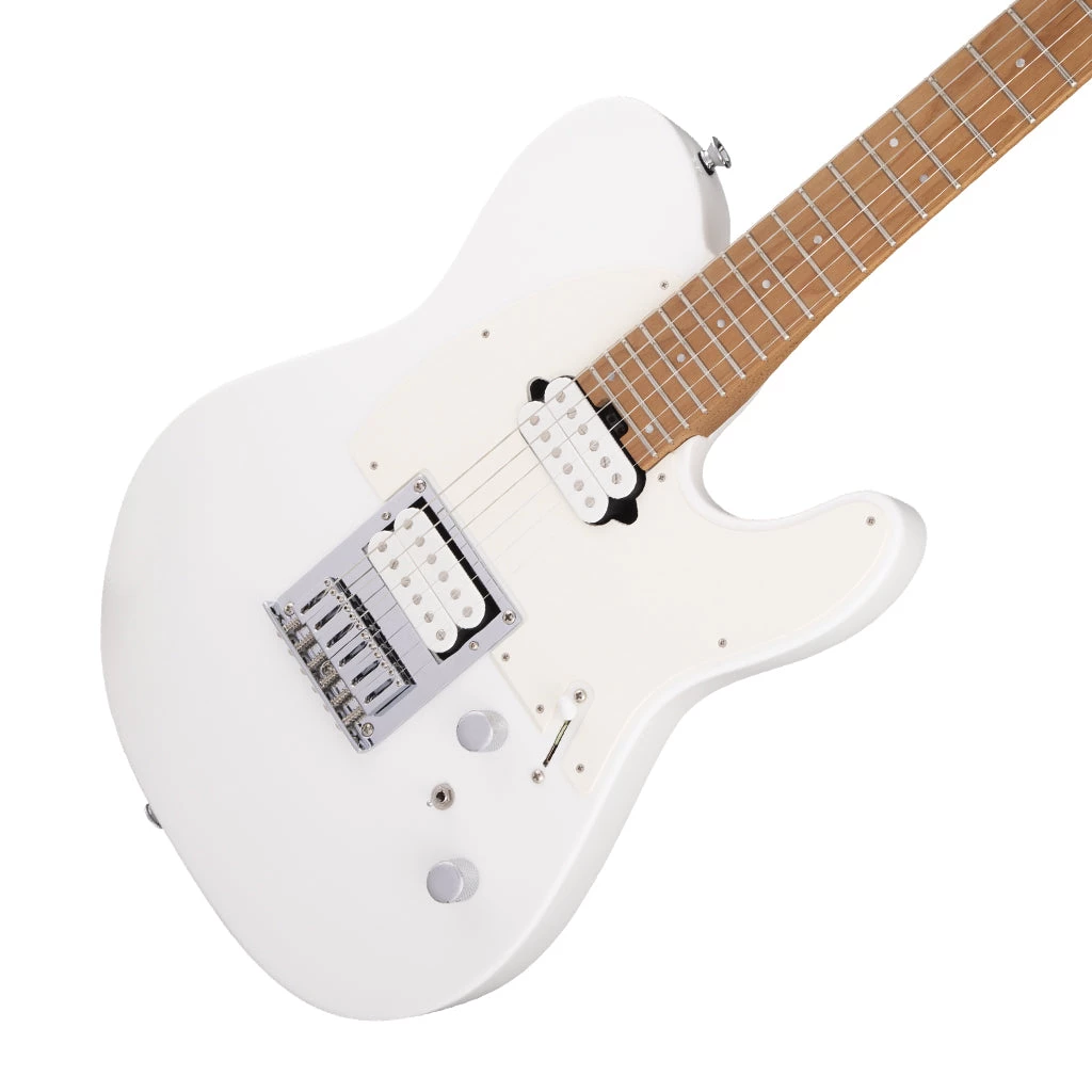 Electric Guitars Charvel - Pro-Mod So-Cal Style 2 24 HH HT CM, Caramelized Maple Fingerboard, Snow White