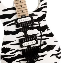 Charvel Satchel Signature Pro-Mod DK22 HH FR M, Maple Fingerboard, Satin White Bengal Electric Guitars