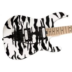 Charvel Satchel Signature Pro-Mod DK22 HH FR M, Maple Fingerboard, Satin White Bengal Electric Guitars