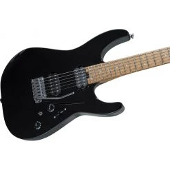 Charvel Pro Mod DK24 - Gloss Black - Caramelised Maple Fingerboard Electric Guitars