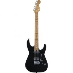 Charvel Pro Mod DK24 - Gloss Black - Caramelised Maple Fingerboard Electric Guitars