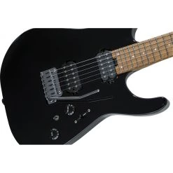 Charvel Pro Mod DK24 - Gloss Black - Caramelised Maple Fingerboard Electric Guitars