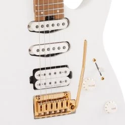 Charvel - Pro-Mod DK24 HSS 2PT CM, Caramelized Maple Fingerboard, Snow White