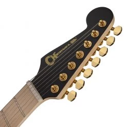 Charvel Angel Vivaldi Signature DK-7 Nova - Satin Black Electric Guitars