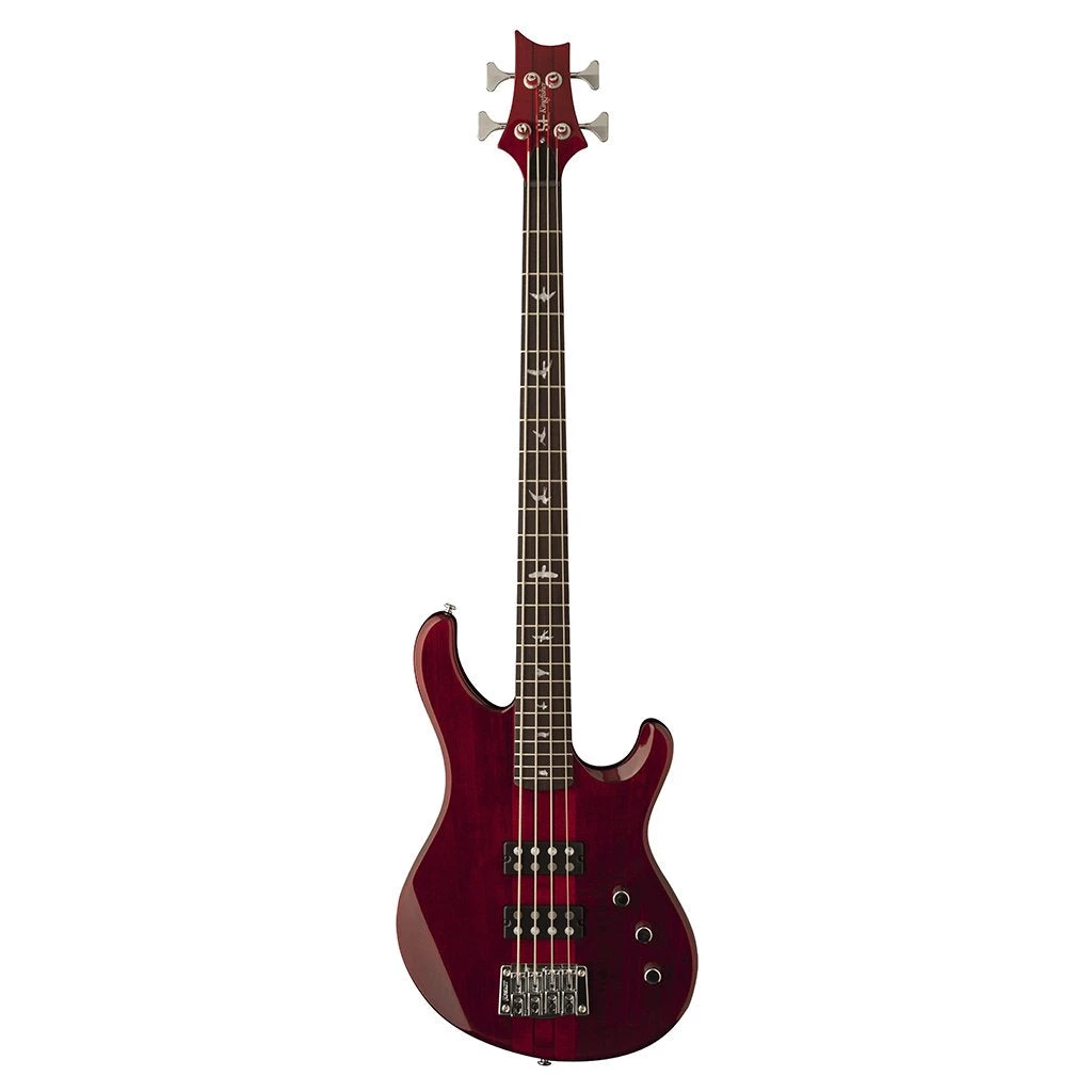 Bass Guitars PRS SE Kingfisher Bass - Scarlet Red