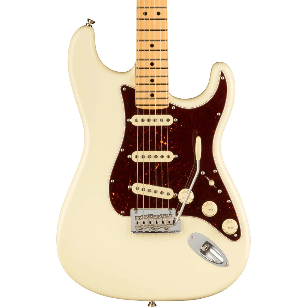Electric Guitars Fender - American Professional II Stratocaster® - Maple Fingerboard - Olympic White