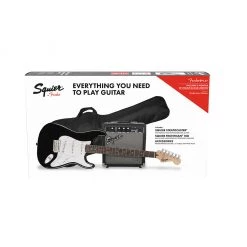 Electric Guitars Squier Stratocaster Pack - Stratocaster - Black