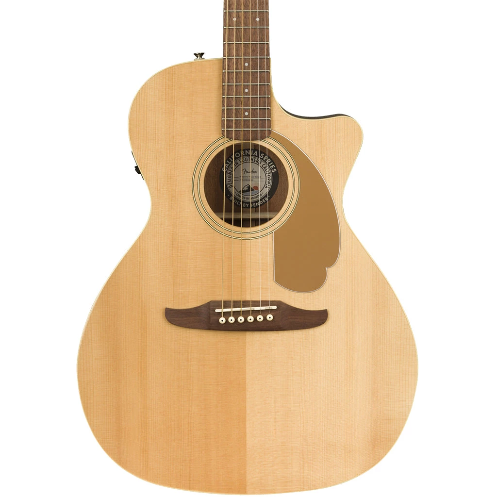 Acoustic Guitars Fender - Newporter Player Acoustic Guitar W/ Walnut Fingerboard