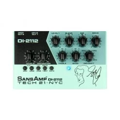 See All Tech 21 Geddy Lee DI-2112 Signature SansAmp Preamp Pedal