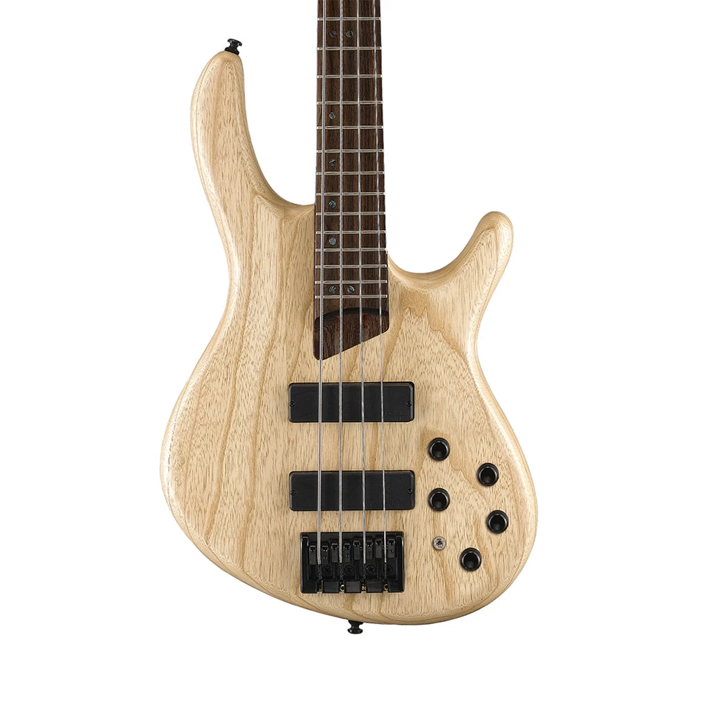 Bass Guitars Cort B4 Plus Bass - Open Pore Mahogany