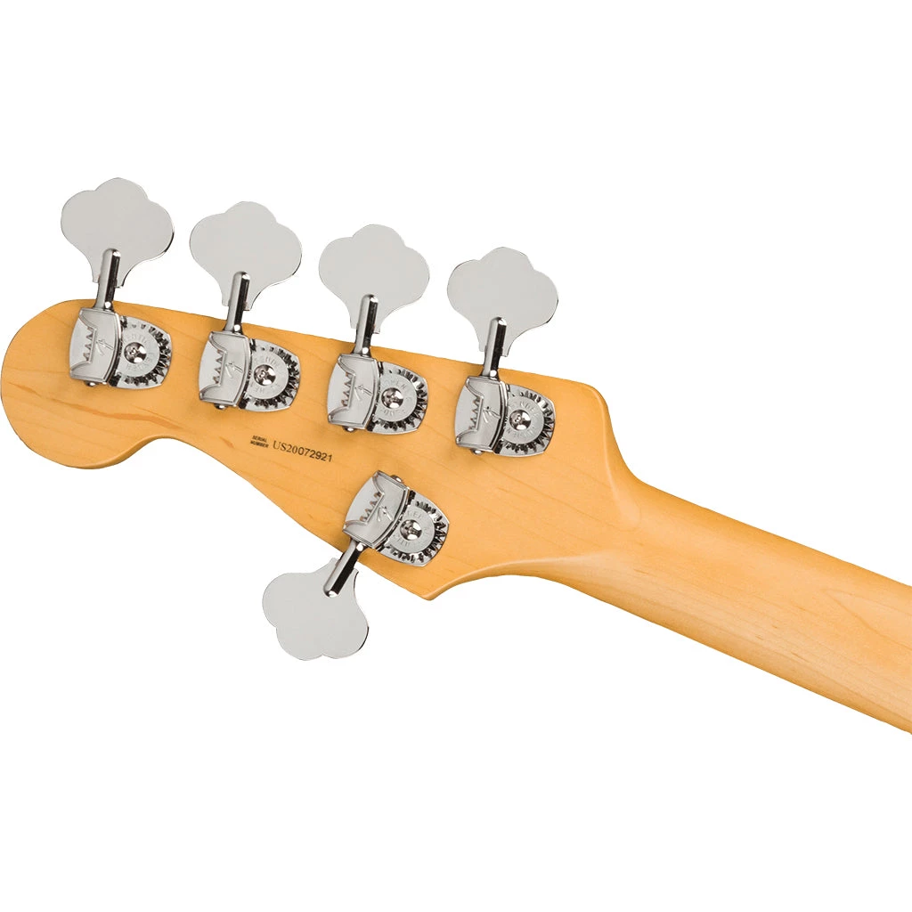 Fender - American Professional II Jazz Bass® V - Maple Fingerboard - Mystic Surf Green Bass Guitars