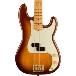 Fender - 75th Anniversary Commemorative Precision Bass® - Maple Fingerboard - 2-Color Bourbon Burst Bass Guitars