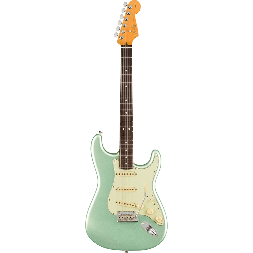 Electric Guitars Fender - American Professional II Stratocaster® - Rosewood Fingerboard - Mystic Surf Green