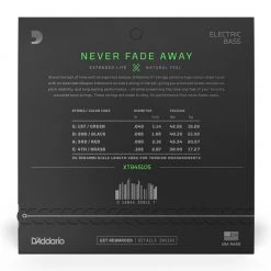 D'Addario - XTB45105 - XT Bass Nickel 45-105 Long Scale - Bass Strings See All