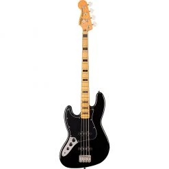 Squier - Classic Vibe '70s Jazz Bass® Left-Handed - Maple Fingerboard - Black Bass Guitars