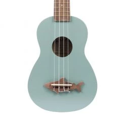 Makala Soprano Ukulele Shark Bridge - Grey Ukuleles