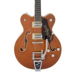 Electric Guitars Gretsch - G6620T Players Edition Nashville® Center Block Double-Cut With String-Thru Bigsby®, Filter’Tron™ Pickups, Round-Up Orange