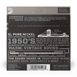 See All D'Addario - EPN115 - Pure Nickel Blues Jazz Rock 11-48 - Electric Guitar Strings