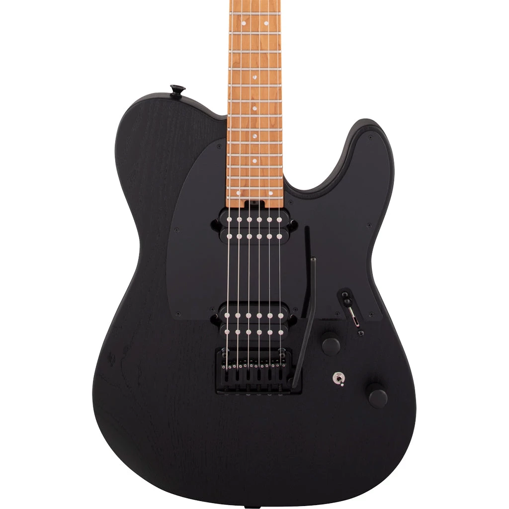 Electric Guitars Charvel Pro-Mod So-Cal Style 2 - Black Ash - Caramelised Maple