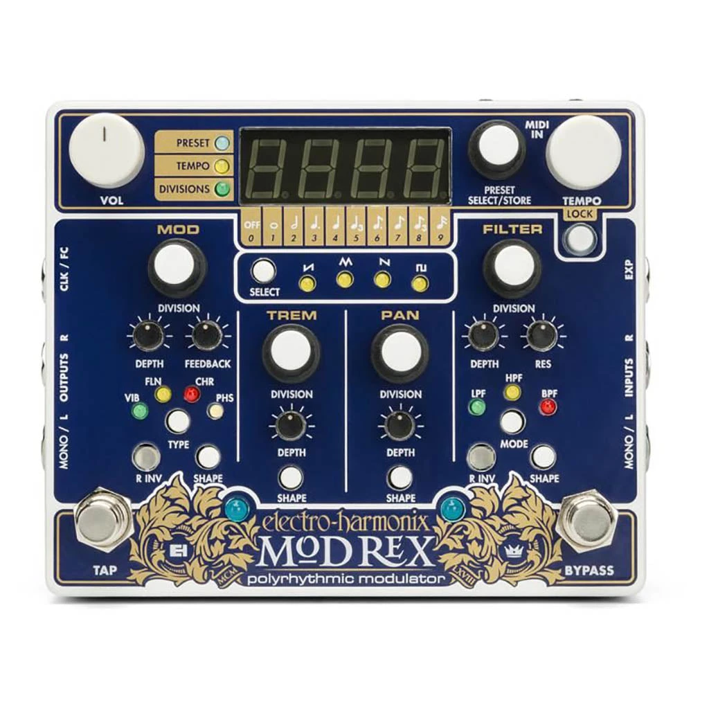 Electro Harmonix See All Electro-Harmonix Mod Rex Polyrhythmic Modulator