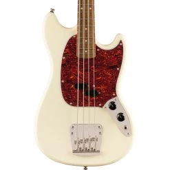 Bass Guitars Squier Classic Vibe 60's Mustang Bass - Olympic White - Laurel
