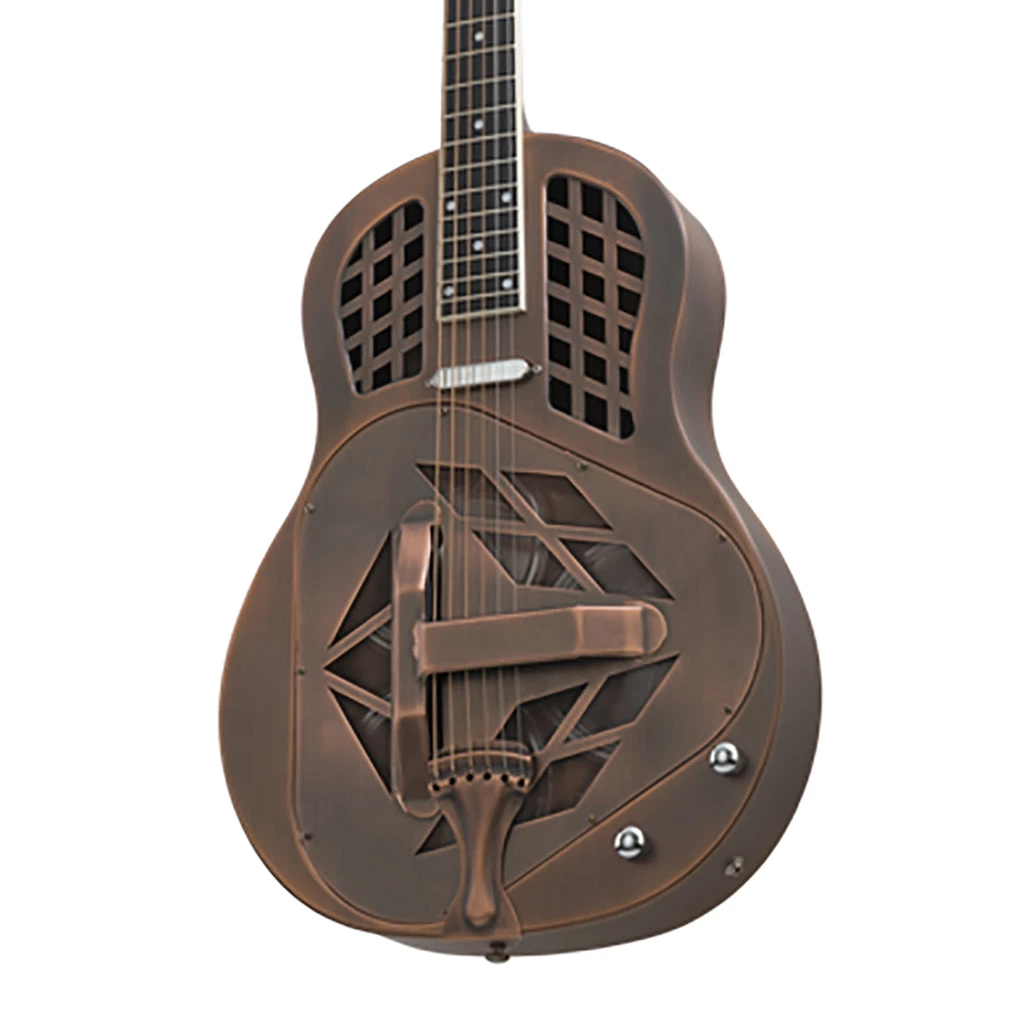 Bourbon Street - 3C-C Tricone Copper Resonator - Antique Copper Acoustic Guitars