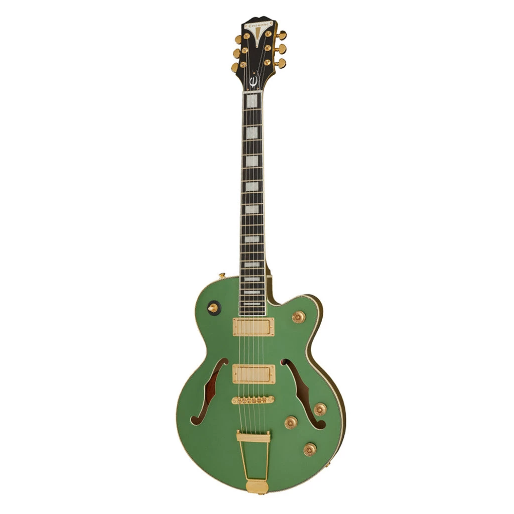 Epiphone Uptown Kat ES Emerald Green Metallic Electric Guitars