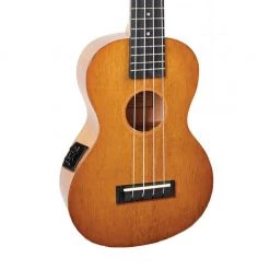 Ukuleles Mahalo Hano Concert Ukulele With Pickup - Vintage Natural Gloss