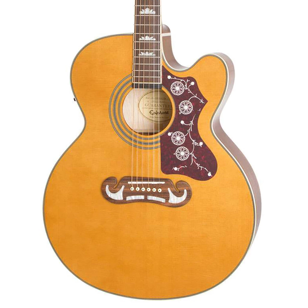 Acoustic Guitars Epiphone J-200 EC Studio - Vintage Natural