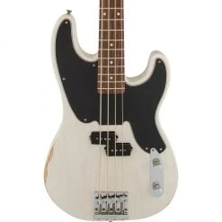 Fender Mike Dirnt Roadworn Precision Bass - White Blonde - Rosewood