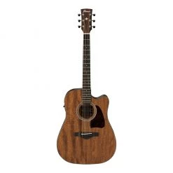 Acoustic Guitars Ibanez AW54CE - Artwood Dreadnought Acoustic Guitar - Open Pore Natural