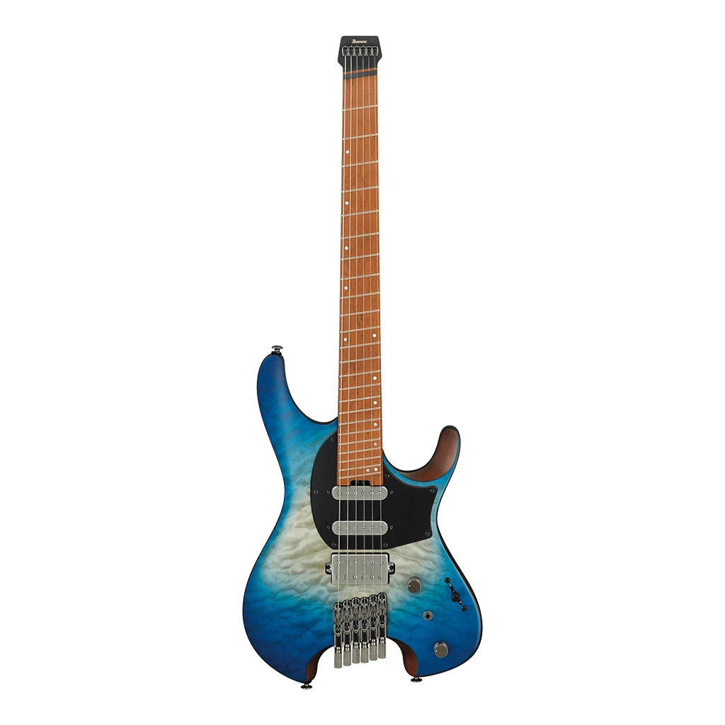 Ibanez - QX54QM Quest Premium Electric Guitar - Blue Sphere Burst Matte Electric Guitars