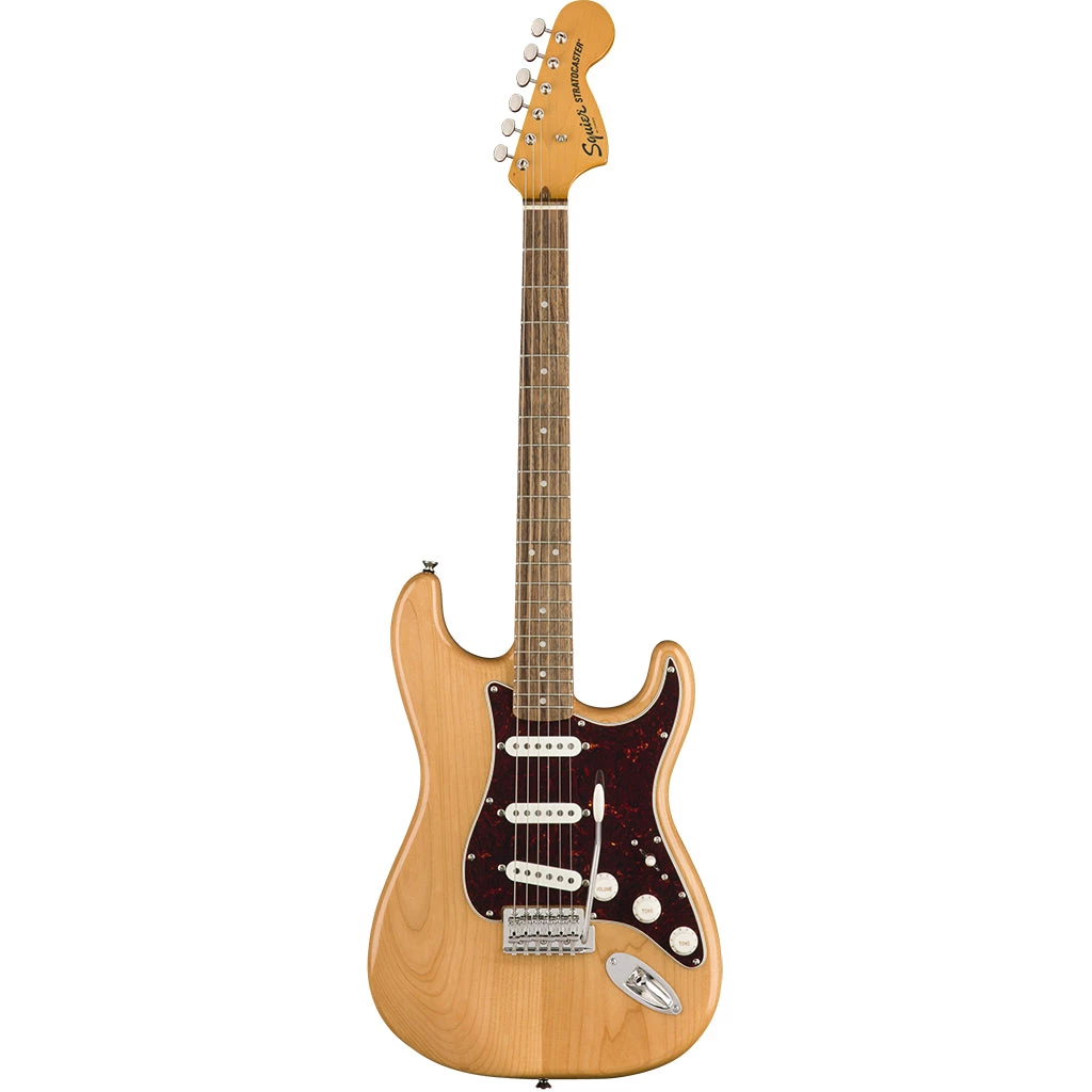 Squier Classic Vibe 70s Strat Laurel Natural Electric Guitars