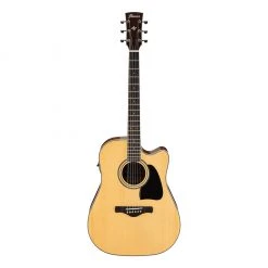 Acoustic Guitars Ibanez AW70ECE - Artwood Solid - Natural High Gloss