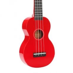 Mahalo Rainbow Soprano Ukulele - Red