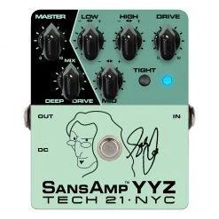 Tech 21 YYZ Geddy Lee Sansamp Signature Pedal See All