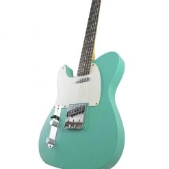 Fender Custom Shop - LTD 60 Tele Left Handed Journeyman Relic - Aged Faded Surf Green Electric Guitars