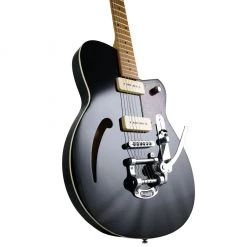 Reverend Club King 290 W/Bigsby - Midnight Black Electric Guitars