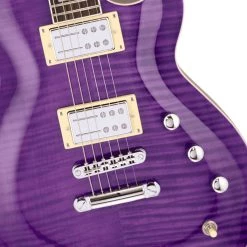 Electric Guitars Reverend Roundhouse - Transparent Purple - Railhammer Pickups