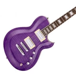 Electric Guitars Reverend Roundhouse - Transparent Purple - Railhammer Pickups